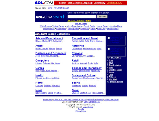 10 Search Engines From The 90s That Make Us Grateful For ...