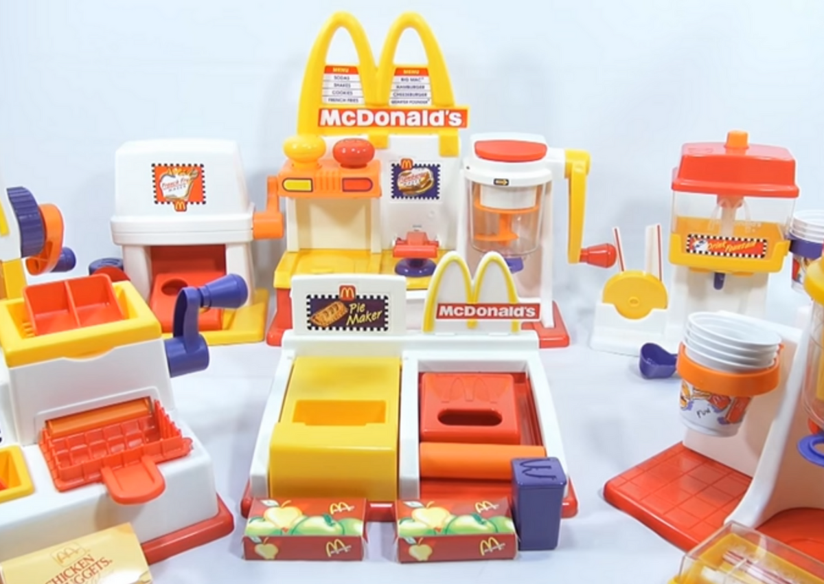 mcdonalds toy kitchen set
