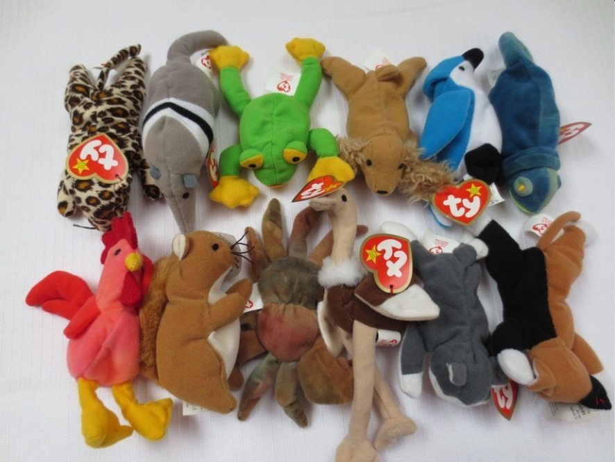 beanie baby happy meal toys