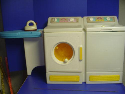 little tikes washer and dryer set vintage