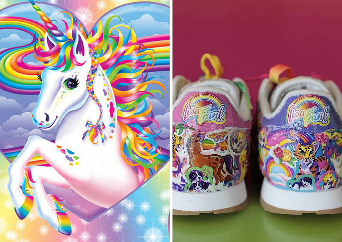 lisa frank unicorn shoes