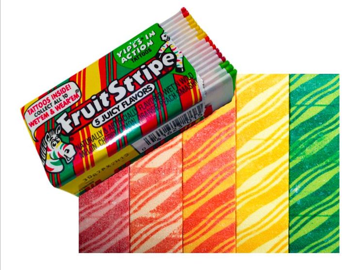 fruit stripe gummy candy