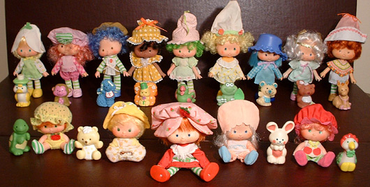 strawberry shortcake doll collection