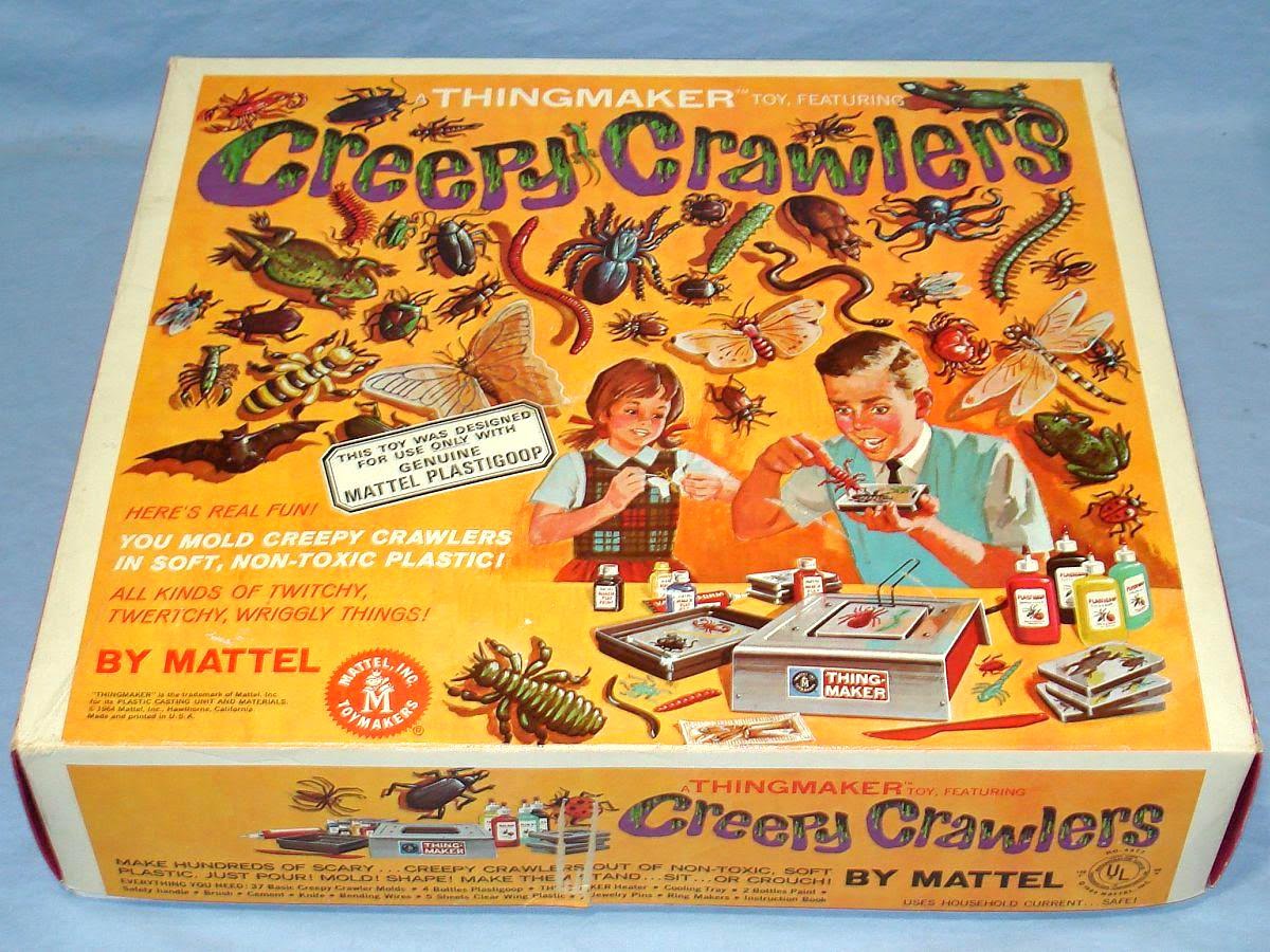 creepy crawlers toy 1960s