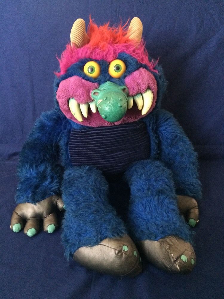stuffed monster from the 80s