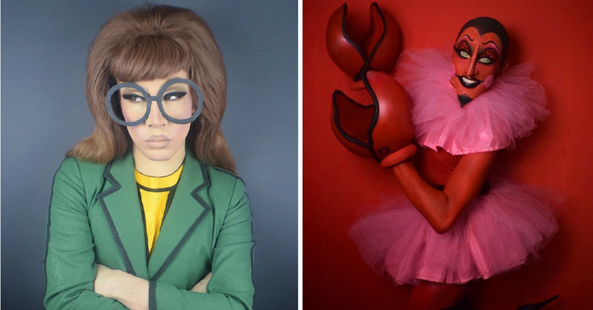 Drag Queen Transforms Herself Into 90s Cartoon Characters And It Will