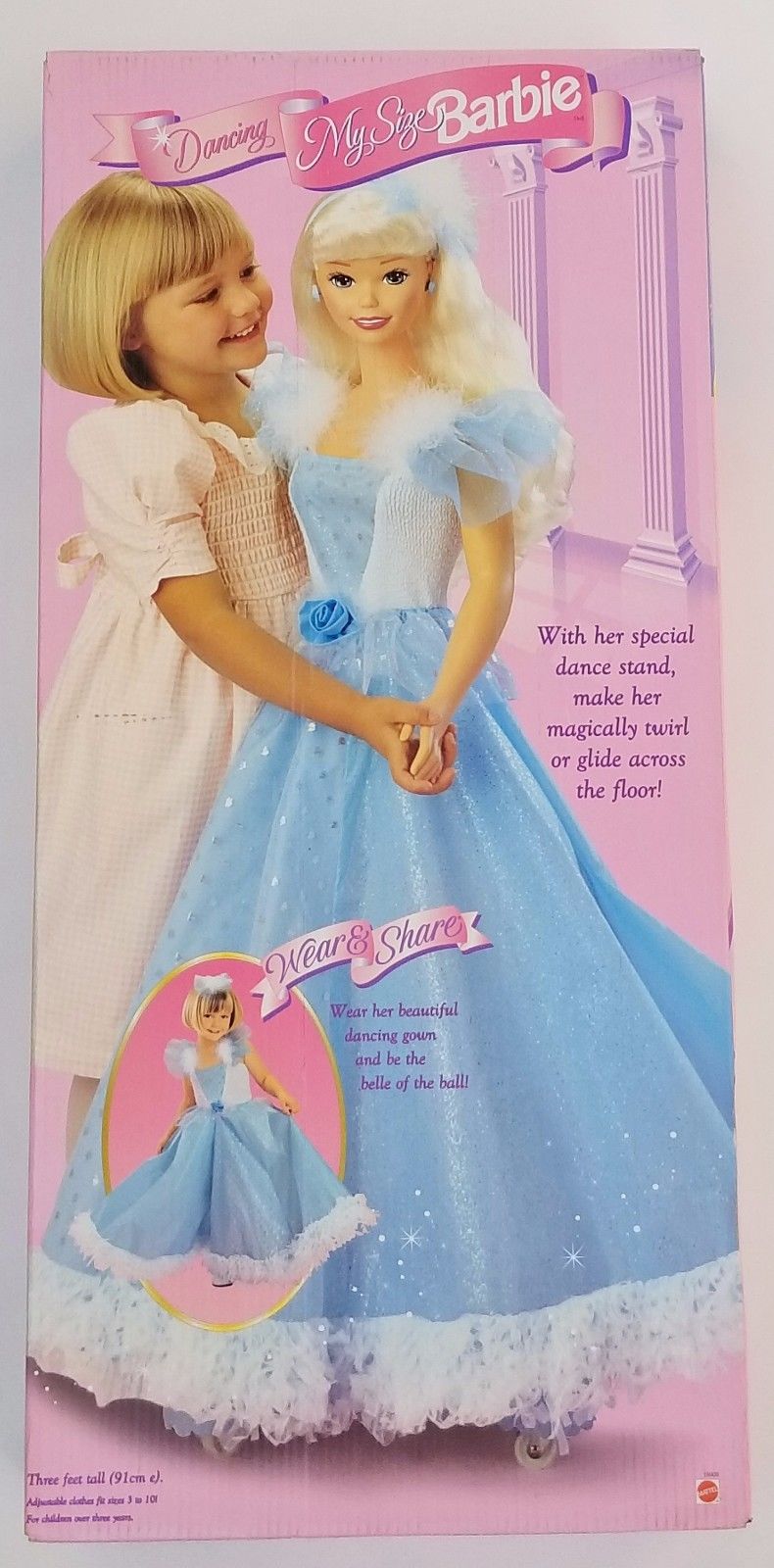 my size barbie 1992