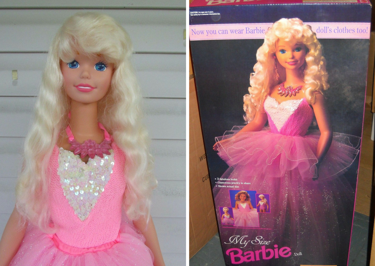 my size barbie