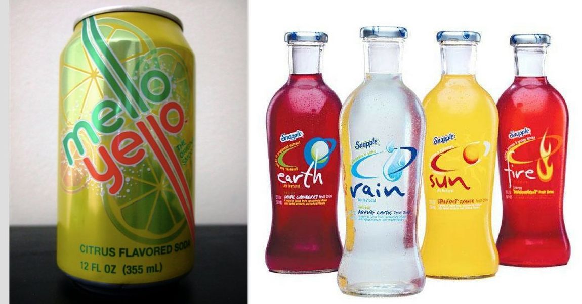 The Best 90s Drinks We All Hoped To Find In Our Lunch