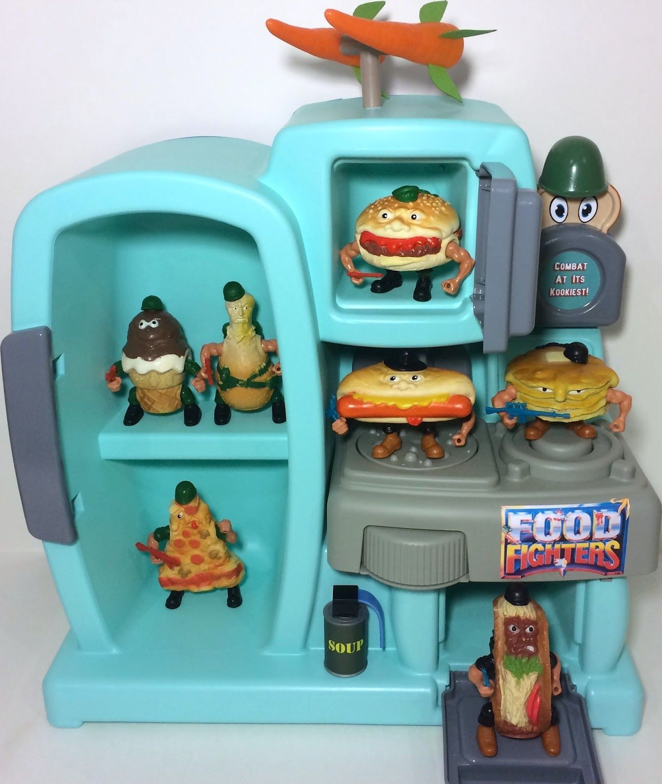 Mattel Food Fighters Refrigerator Playset 1