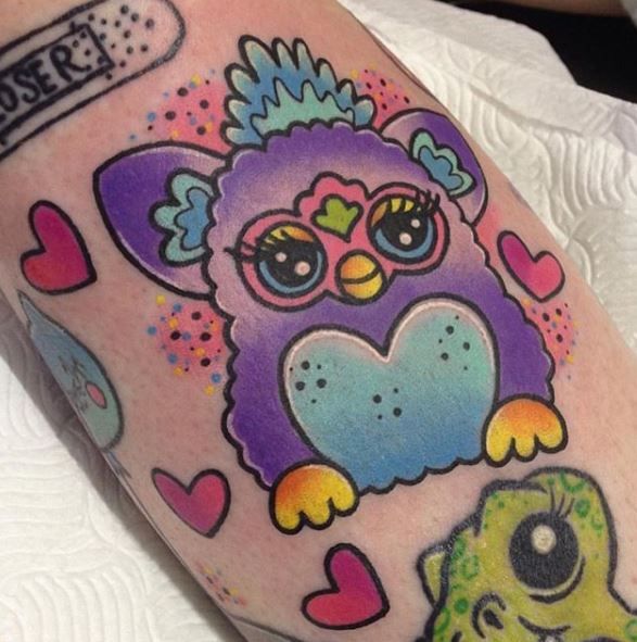 25 Extremely Nostalgic Tattoos That'll Make You Feel Like A Kid Again